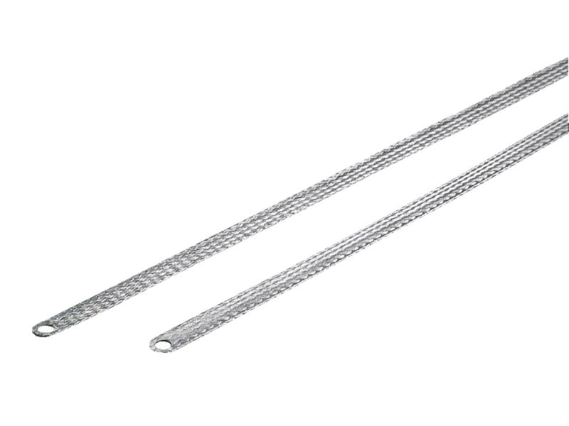 RITTAL - Flachband-Erder M8, Querschnitt 25mm², Länge 300mm, PAK=10 ST