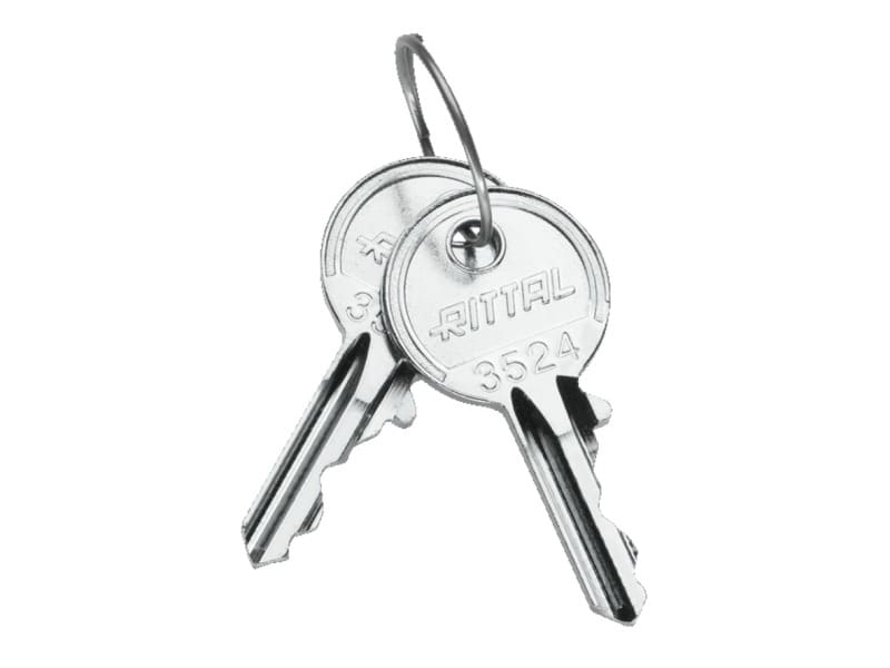 RITTAL - Schaltschrank-Schlüssel, f. Verschluss-Einsatz SShließung Nr. 3524E, PAK=2 ST