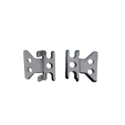 RITTAL - Wandbefestigungshalter, Stahlblech verzinkt, Wandabstand 10mm, PAK=4 ST