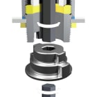 RITTAL - Montagewerkzeug, für Kabelverschraubung HD, Adapter für die Größen von M12 - M25
