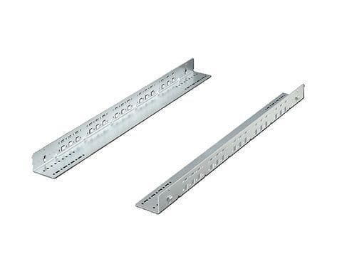 RITTAL - Gleitschienen, Festeinbau, f. 2 Befestigungsebenen, Ebenenabst.645mm, PAK=2 ST