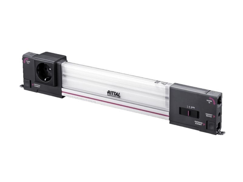 RITTAL - Systemleuchte LED 900, 100-240 V, L: 437 mm, mit Steckdose