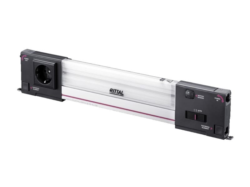 RITTAL - Systemleuchte LED 1200, 100-240 V, L: 437 mm, mit Steckdose