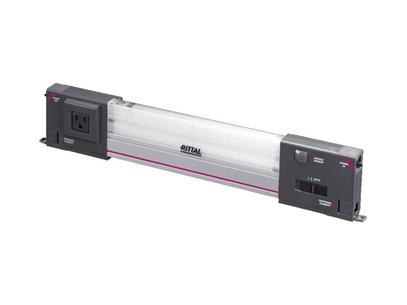 RITTAL - Systemleuchte LED 1200, 100-125 V, L: 437 mm, mit Steckdose, US