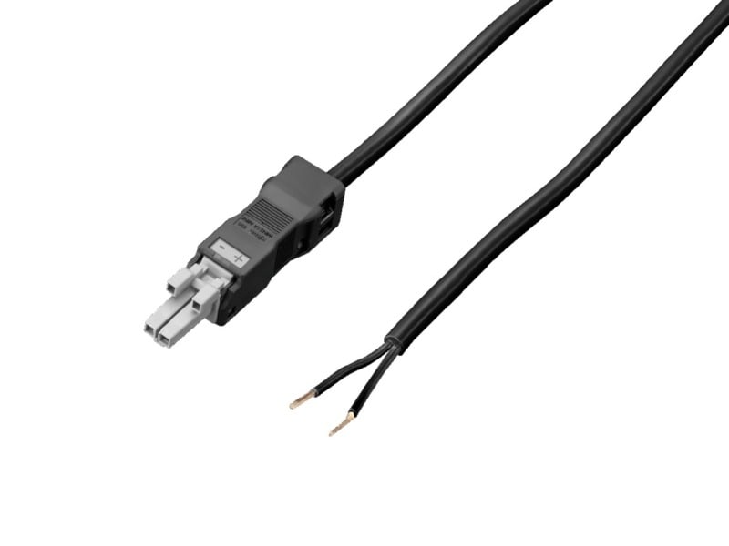 RITTAL - Anschlussleitung für Einspeisung, 2-polig, 24 V DC, L:3000mm, PAK=5 ST
