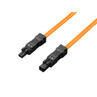 RITTAL - SZ Durchgangsverdrahtung 2 polig   1000mm mit Stecker + Buchse, UL