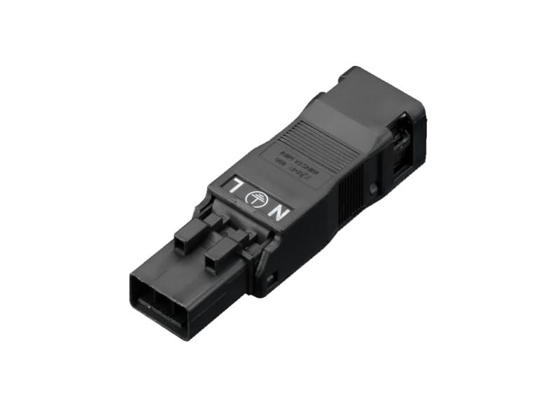 RITTAL - Stecker für Durchgangsverdrahtung, 3-polig, 100-240V, PAK=5 ST