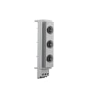 RITTAL - Reitersicherungselement DII-E27, 25A, 3-polig, Easy Connect (60mm), PAK=5 ST
