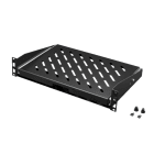 RITTAL - Geräteboden ausziehbar, 2 HE, 25 kg, T: 300 mm