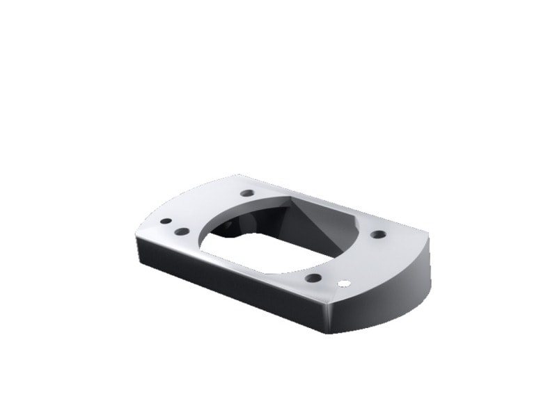 RITTAL - Neigungsadapter 10° CP 60 für Tragarmanschluss 120x65mm