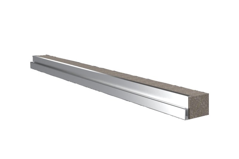 RITTAL - VX Profil zur Kabeleinführung, mittig, B:600mm, PAK=2 ST