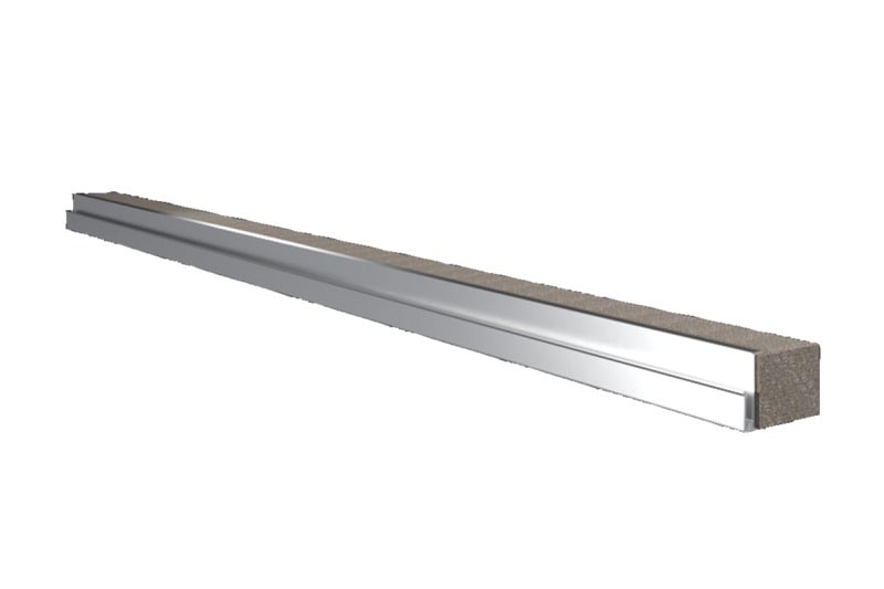 RITTAL - VX Profil zur Kabeleinführung, mittig, B:800mm, PAK=2 ST