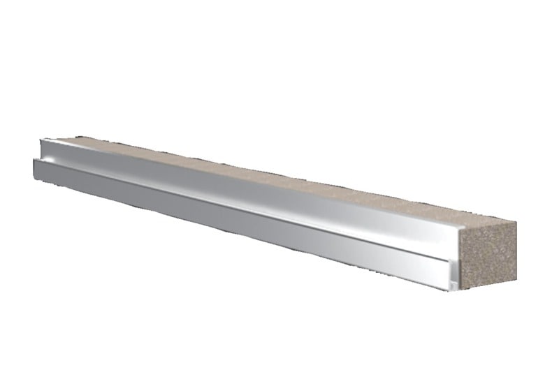 RITTAL - VX Profil zur Kabeleinführung, mittig, B:1000mm, PAK=4 ST