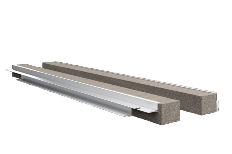 RITTAL - VX Profil zur Kabeleinführung, hinten, B:600mm, PAK=2 ST