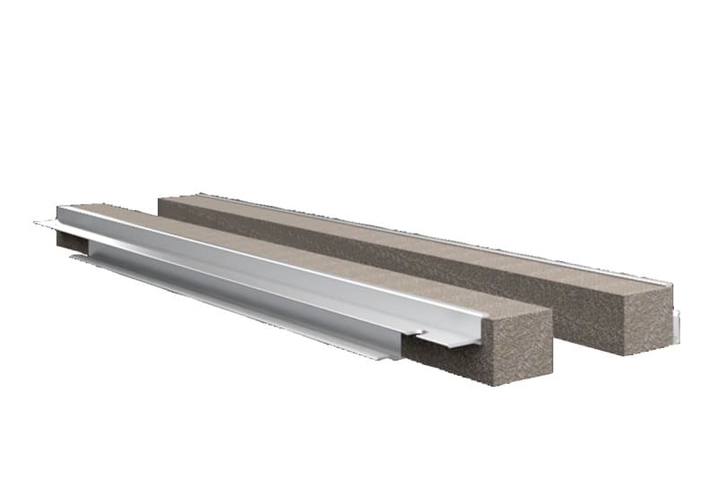 RITTAL - VX Profil zur Kabeleinführung, hinten, B:1000mm, PAK=4 ST