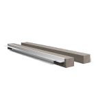 RITTAL - VX Profil zur Kabeleinführung, hinten, B:1000mm, PAK=4 ST