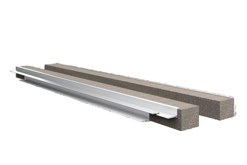 RITTAL - VX Profil zur Kabeleinführung, hinten, B:1200mm, PAK=4 ST