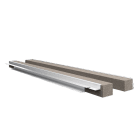 RITTAL - VX Profil zur Kabeleinführung, hinten, B:1200mm, PAK=4 ST