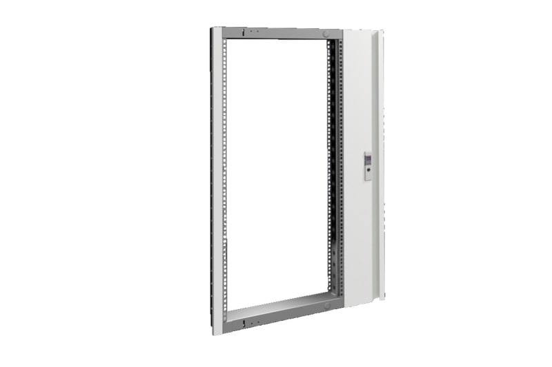 RITTAL - VX Schwenkrahmen, groß, Blende einseitig, für B: 800mm, Min. Schrankhöhe: 1200mm