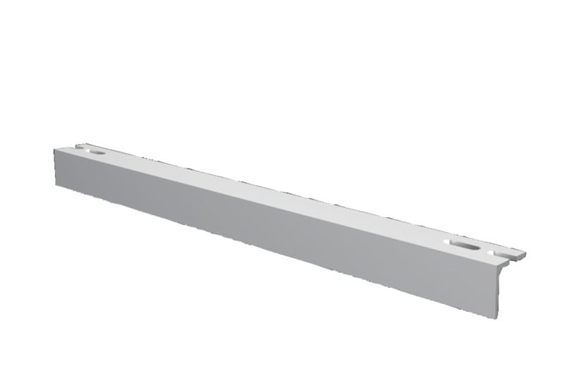 RITTAL - VX Kabelabfangschiene Winkelprofil, B:600mm, PAK=2 ST