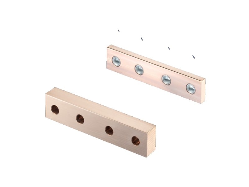 RITTAL - Längsverbinder E-Cu für Flat-PLS, für 2 Flachschienen, ohne Schraube