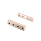 RITTAL - Längsverbinder E-Cu für Flat-PLS, für 2 Flachschienen, ohne Schraube
