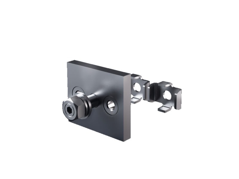 RITTAL - Anschlussplatte mit Bolzen M10 (Flat-PLS)