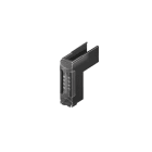 RITTAL - Anschlussraum-Abdeckung oben für NH-Schaltleiste Gr.00 (185 mm)