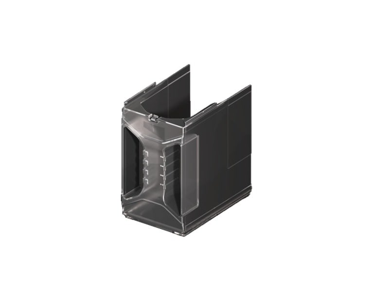 RITTAL - Anschlussraum-Abdeckung oben/unten für NH-Schaltleiste Gr.1-3 (185 mm)