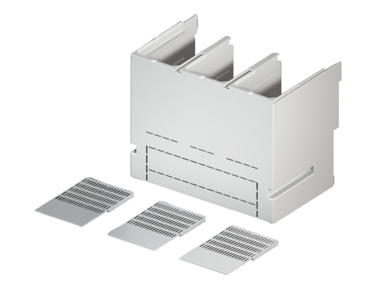 RITTAL - Berührungsschutzabdeckung für Geräteadapter (185 mm)