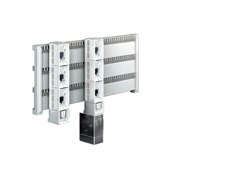 RITTAL - Anschlussadapter 800A, 3-polig, Leitungsabgang oben/unten (185 mm)