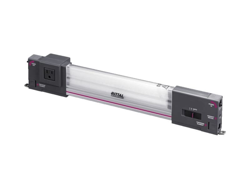 RITTAL - Systemleuchte LED 900, 100-125 V, L: 437 mm, mit Steckdose, US