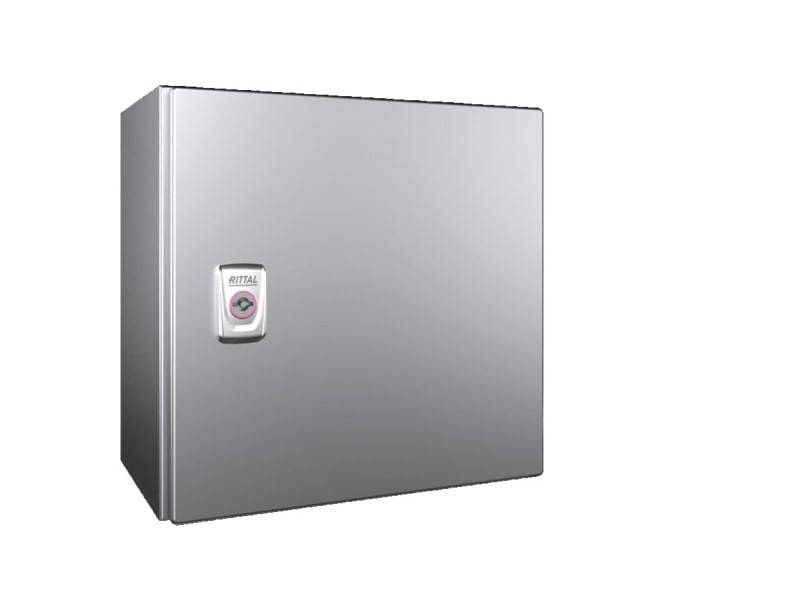 RITTAL - Kompakt-Schaltschrank AX, Edelstahl 1.4301, 1-türig, BHT 300x300x210 mm