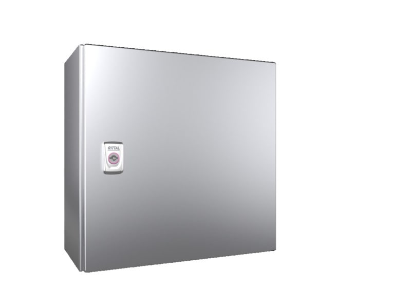 RITTAL - Kompakt-Schaltschrank AX, Edelstahl 1.4301, 1-türig, BHT 380x380x210 mm