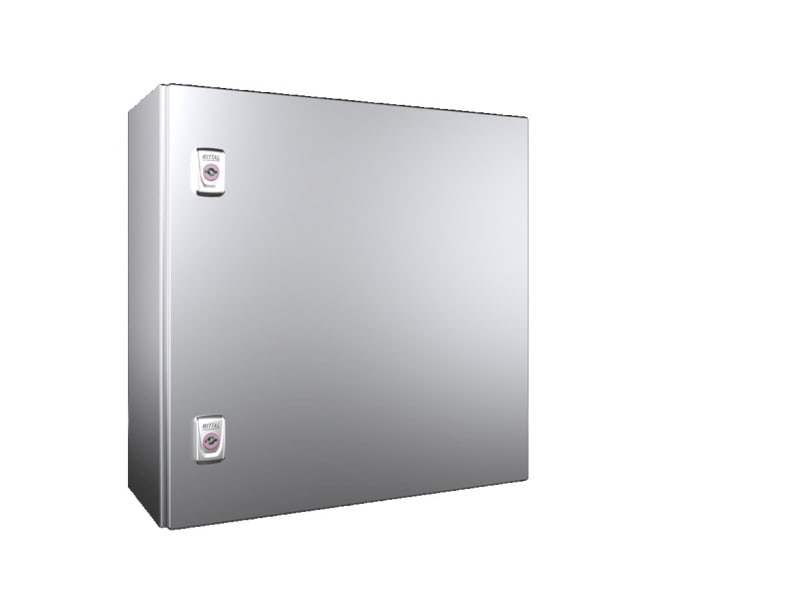 RITTAL - Kompakt-Schaltschrank AX, Edelstahl 1.4301, 1-türig, BHT 500x500x210 mm