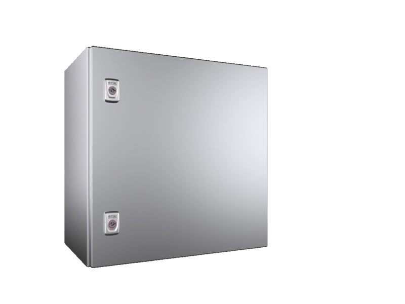 RITTAL - Kompakt-Schaltschrank AX, Edelstahl 1.4301, 1-türig, BHT 500x500x300 mm