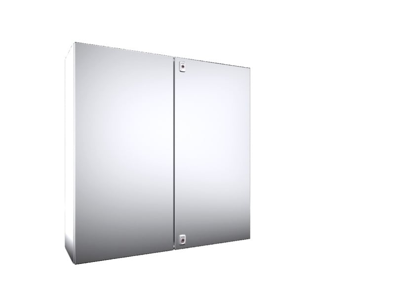 RITTAL - Kompakt-Schaltschrank AX, Edelstahl 1.4301, 2-türig, BHT 1000x1000x300 mm