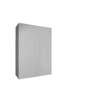 RITTAL - Kompakt-Schaltschrank AX, 2-türig, BHT 1000x1400x400mm