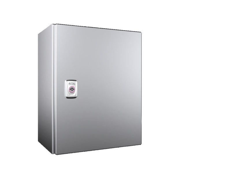 RITTAL - Kompakt-Schaltschrank AX, Edelstahl 1.4404, 1-türig, BHT 380x380x210 mm