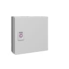 RITTAL - KX E-Box, BHT: 200x200x80 mm, Stahlblech, mit Montageplatte, mit Tür