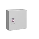 RITTAL - KX E-Box, BHT: 150x150x80 mm, Stahlblech, mit Montageplatte, mit Tür