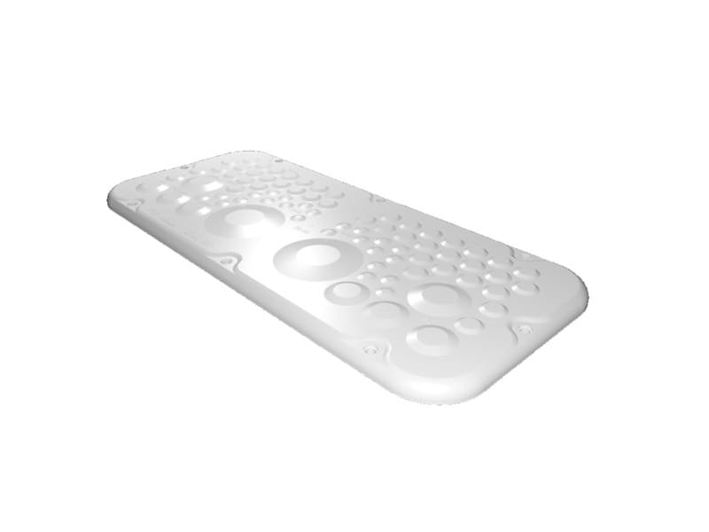 RITTAL - SZ Kunststoff-Flanschplatten, für AX, mit Membranen, BT: 339x149 mm, Größe 2