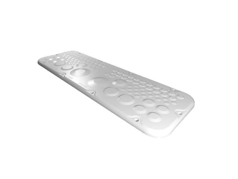 RITTAL - SZ Kunststoff-Flanschplatten, für AX, mit Membranen, BT: 447x149 mm, Größe 3