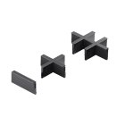 RITTAL - SZ Inlay, f. Kunststoff-Flanschplatte, modular und Dichtrahmen, 2-fach, PAK=5 ST