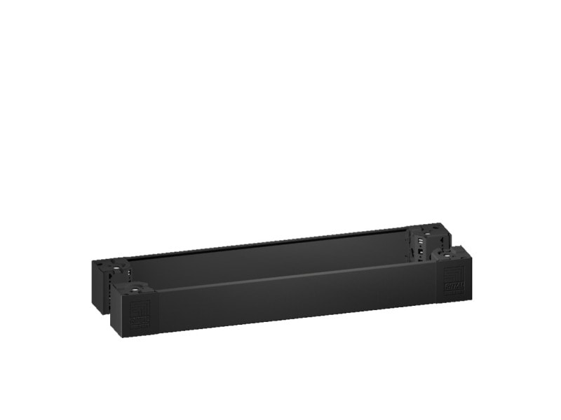 RITTAL - AX Sockel-Eckstück mit Blende, H:100mm, für B:800mm, PAK=2 ST