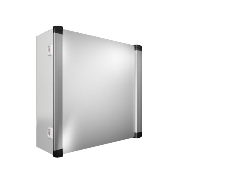 RITTAL - AX Bediengehäuse mit Griffleisten, BHT 600x600x210mm, Servicezugang von vorne