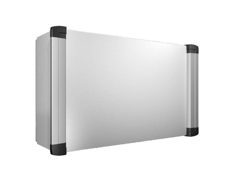 RITTAL - AX Bediengehäuse mit Griffleisten, BHT 500x500x210mm, Servicezugang von hinten