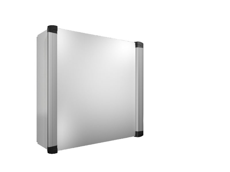 RITTAL - AX Bediengehäuse mit Griffleisten, BHT 600x600x210mm, Servicezugang von hinten