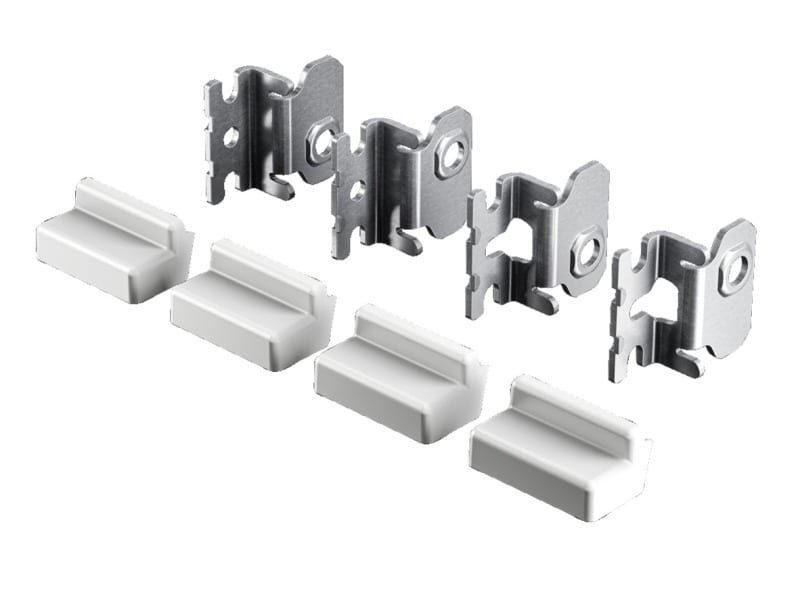RITTAL - Wandbefestigungshalter, f. AX-, KX Stahlblech, verzinkt, Wandabst.20mm, PAK=4 ST