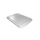 RITTAL - Kunststoff-Flanschplatte, modular, metrischen Vorprägungen, für AX, BT:301x221mm